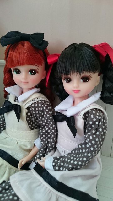 アンちゃんとダイアナちゃん かわいすぎる すてきな着用写真を見せていただきました リカちゃん服ハンドメイド りんごぽんのおうち 札幌市