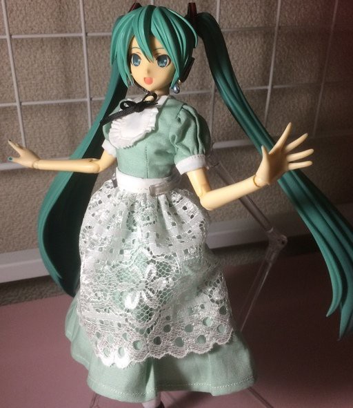 とっても素敵な初音ミクさんの写真を見せていただきました！ : リカちゃん服ハンドメイド りんごぽんのおうち＜札幌市＞