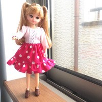 型紙の作り方 ワンピースの身頃 リカちゃん服ハンドメイド りんごぽんのおうち 札幌市