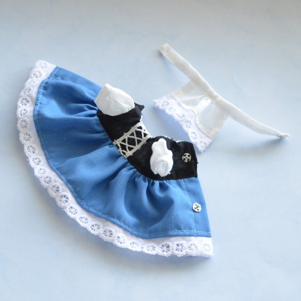 セリアドールさん、ダイソードールさんの10cmボディのお洋服セットを