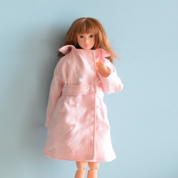 1/6ドールサイズのコートを作りました！ : リカちゃん服ハンドメイド