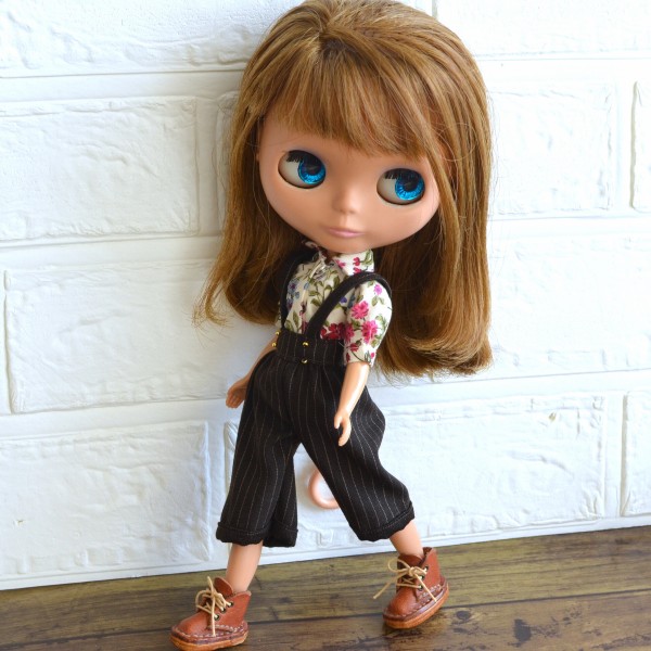 花柄シャツとパンツのセットを作りました！ : リカちゃん服