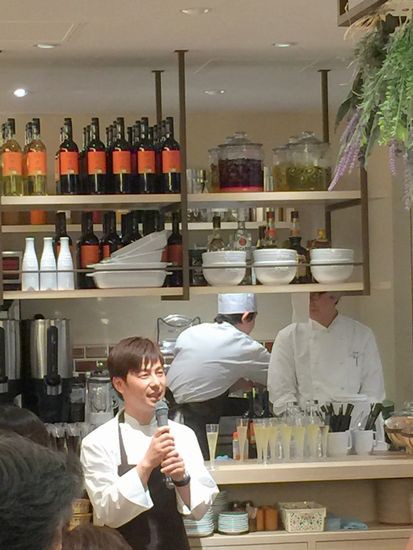 Hatake Cafe銀座店レセプションパーティー 岸田夕子オフィシャルブログ 勇気凛りん おいしい楽しい