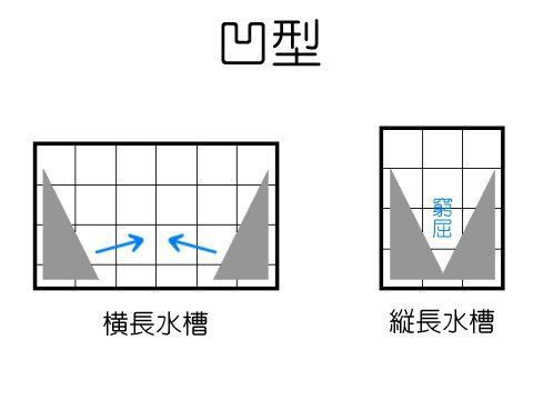 縦長水槽のレイアウトを考える 水槽にやったことを忘れないように書いておくブログ