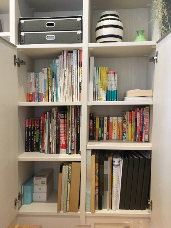 本棚の整理整頓 夫の顔出し Rinのシンプルライフ Powered By ライブドアブログ