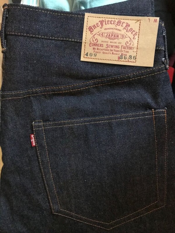 ONE PIECE OF ROCK 409 M-66 JEANS