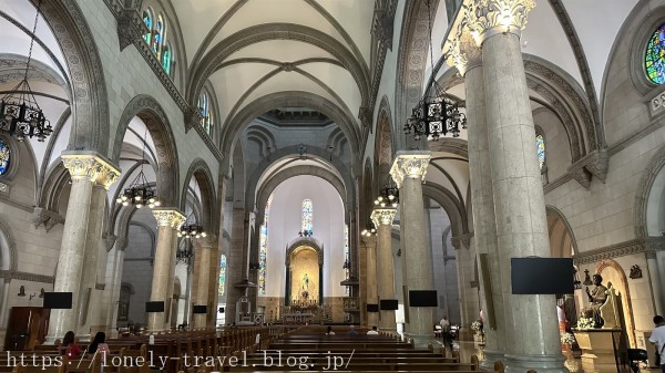 フィリピン旅行記16 【マニラ観光】マニラ大聖堂 : ロンリートラベル