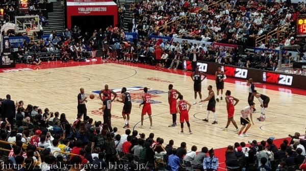 NBA JAPAN GAMES 2019】ヒューストン・ロケッツVSトロント・ラプターズ