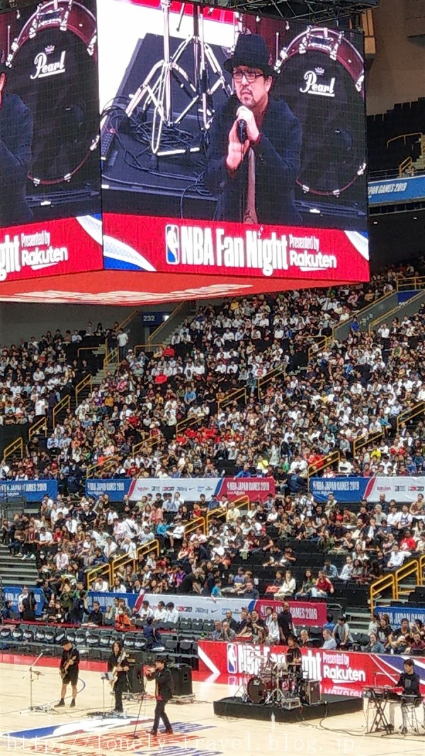 NBA JAPAN GAMES 2019】NBA FAN Night（ファンナイト）観戦記@さいたま