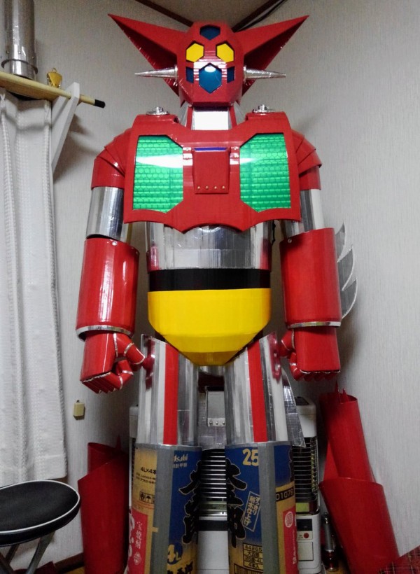 手作り　鉄製ロボット　ガンダム風 手作り 鉄製ロボット ガンダム風 1/36scale 二足歩行RX-78