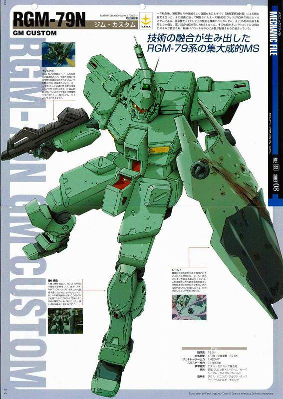 ジムカスタムは特長が無いのが特徴 これ ろぼ速vip