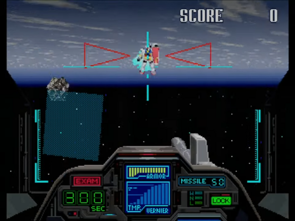 機動戦士ガンダム外伝Ⅲ 裁かれし者(SS) VS SIMULATION ガンダム撃破 0-49 screenshot