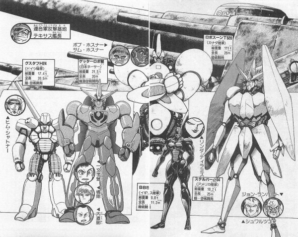 ゲッターロボ號ってめっちゃカッコいいのに強さはゲッターの中では最弱クラスってマジ ガンダム宇宙世紀アムロとシャア