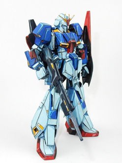 ガンプラ アニメ塗りの Zガンダム がイラストそっくりすぎて混乱 画像あり ろぼ速vip