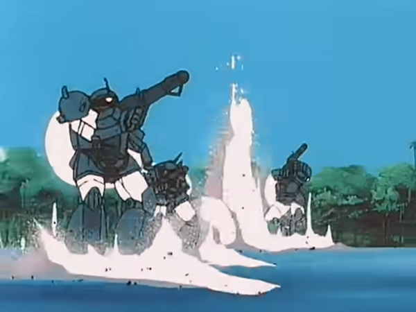グフ飛行試験型|昼MS【ガンチャン】 0-12 screenshot