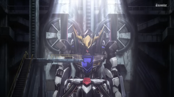 第1話｜鉄血のオルフェンズ【ガンチャン】 1-0 screenshot