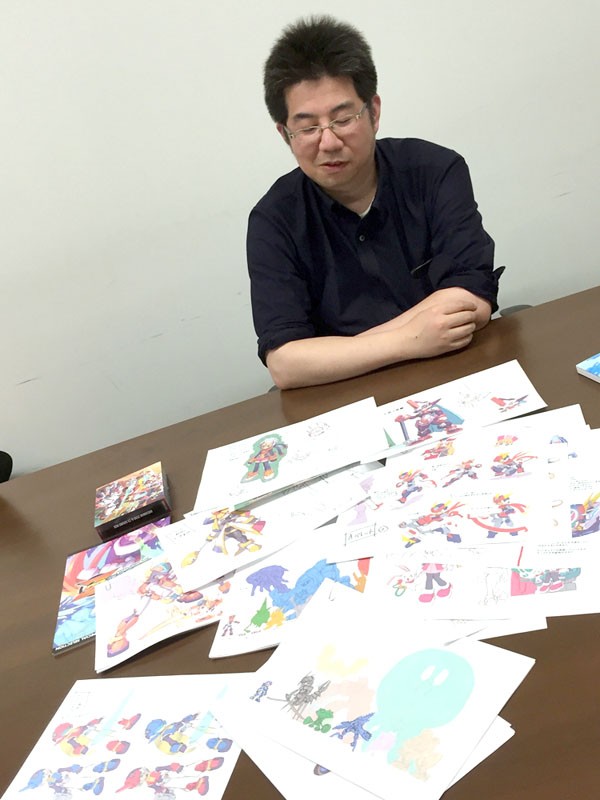 ロックマン ゼクス』シリーズキャラクターデザイナー、シナリオ 
