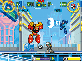 PS2アーカイブスに登場！『ロックマン パワーバトルファイターズ