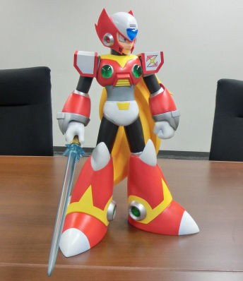 デカすぎる上にサプライズも！超巨大ソフビフィギュア「ギガンティックシリーズ ゼロ」 : ロックマンユニティ ウッチーのブログ