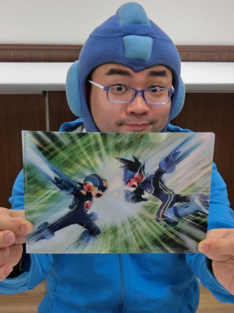 どどんと登場ロックマングッズ4種 クリアファイルコレクション編