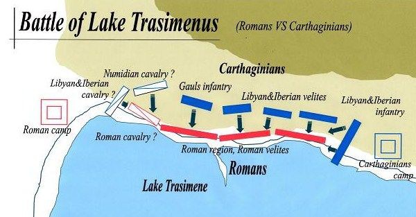 トラシメヌス湖畔の戦い ローマ史クラブ