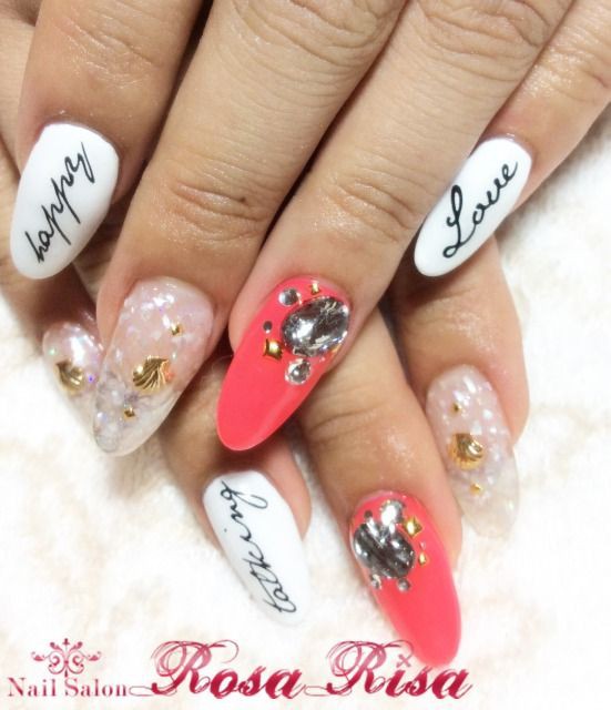 派手めスカルプネイル Nail Salon Rosa Risa Blog