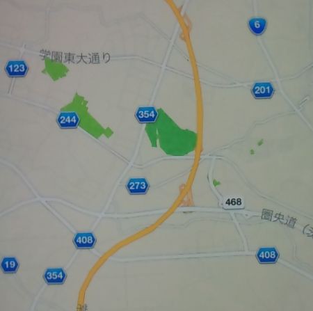 Ios6の地図 国道系