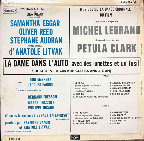洋楽 LA DAME DANS L'AUTO michel legrand sddefault.jpg