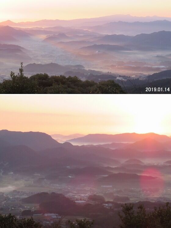 ≪旬の風 855≫ 朝靄（あさもや）の風景 : 山川草木・動物 歳時記 Ⅱ