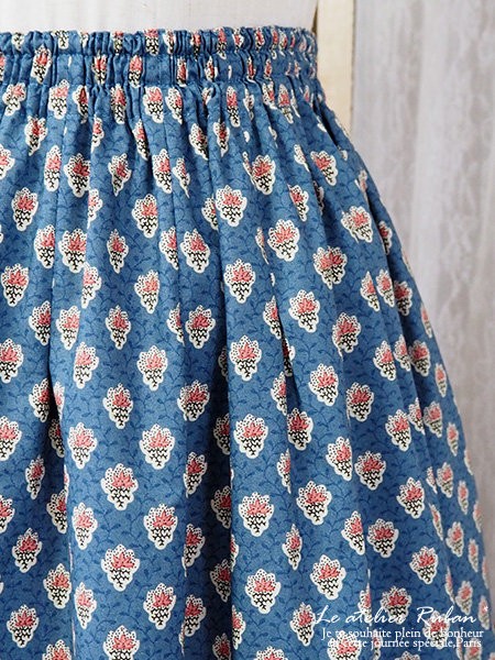 ソレイアードのスカート完成 Le Ruban Blog