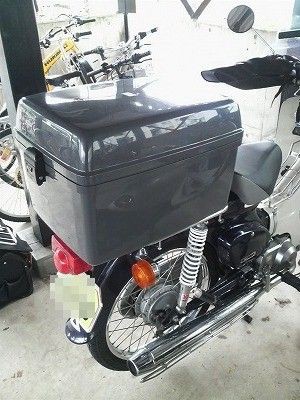 リアボックス載せ替え(バイク便の荷箱) : ホンダ スーパーカブ90を飼う三十路男の日記