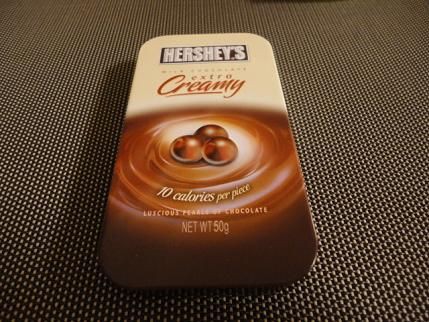 Hersheysの缶入りチョコ 帰ってきた 日々のあれこれ