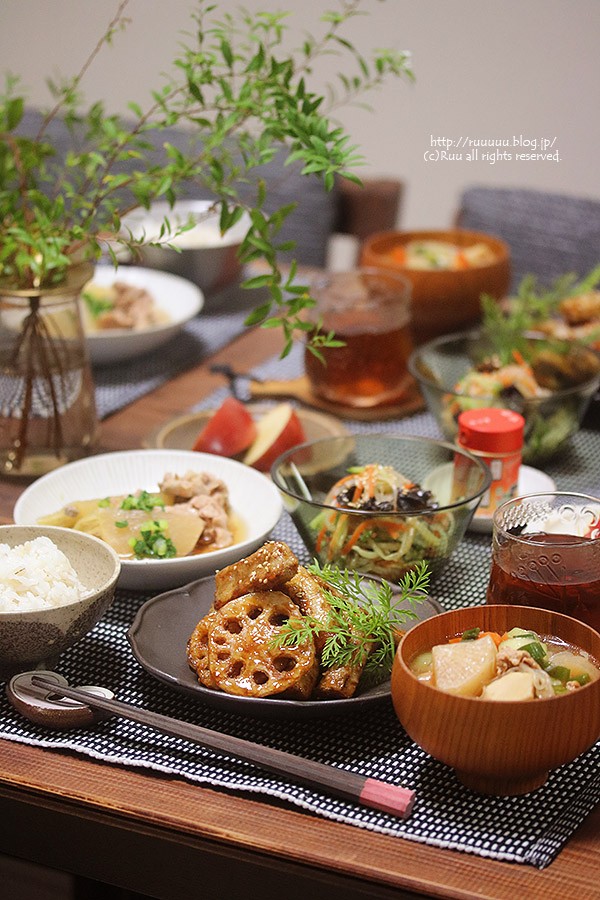 れんこん ごぼう 豚肉