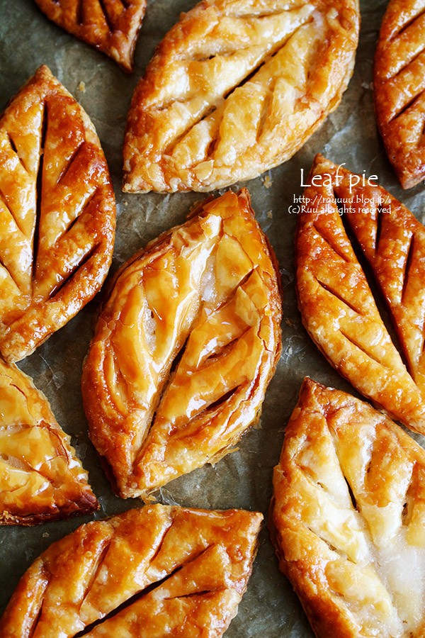 レシピ】キャラメルリーフパイ（←こう見えてカロリーカットスイーツ