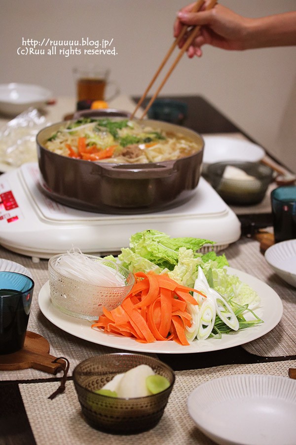 レシピ】ラーメンスープでワンタン肉団子鍋。～ラーメンスープはデキる子！～ : るぅのおいしいうちごはん Powered by ライブドアブログ