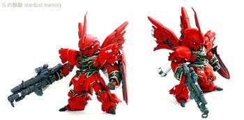 ガンダムコンバージ 塗装 改造 シナンジュ : ガンダムFWブログ