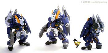 ガンダムコンバージ　改造リペイント ガンダムコンバージ 改造 リペイント】ハイザック連邦仕様を