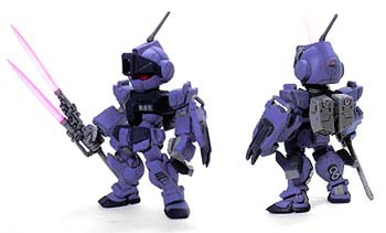 ガンダムコンバージ ジムスナイパーカスタム 改造リペイント