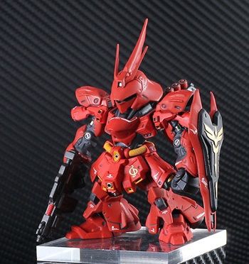 ガンダムコンバージ サザビー 改修リペイント : ガンダムFWブログ