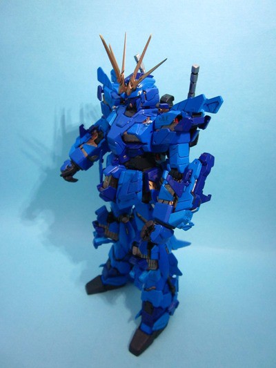 MG ユニコーンガンダム HDカラー＋MS CAGE その47 -Rユニコーン
