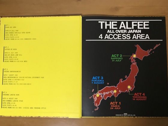 THE ALFEE 1988年夏イベ開催までの裏側 : やれんのか！