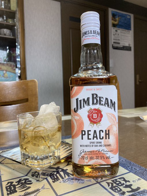 JIM BEAM PEACH : 林良一ブログ RYO'S METHOD