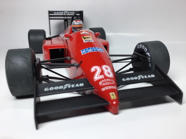 F1キットを作る第3話 グンゼ産業 フェラーリF187 : 知恵と勇気で楽しむ