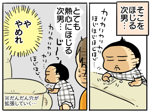 次男が熱心にほじるもの 次男１歳半 新 規格外でもいいじゃない シングルマザーたまことゆかいな子ども達 Powered By ライブドアブログ