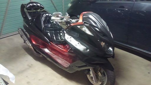 YAMAHA マジェスティCメンテナンス① : V-MAX 父ちゃんの妄想と