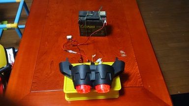 バイク用 LEDテールランプ基盤自作故障 リアカウル ブラック グランド
