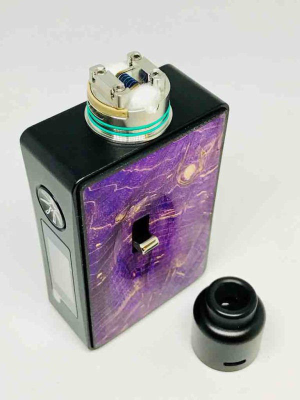 MOD レビュー】ASMODUS Spruzza 80w squonk kit Oni One RDA版