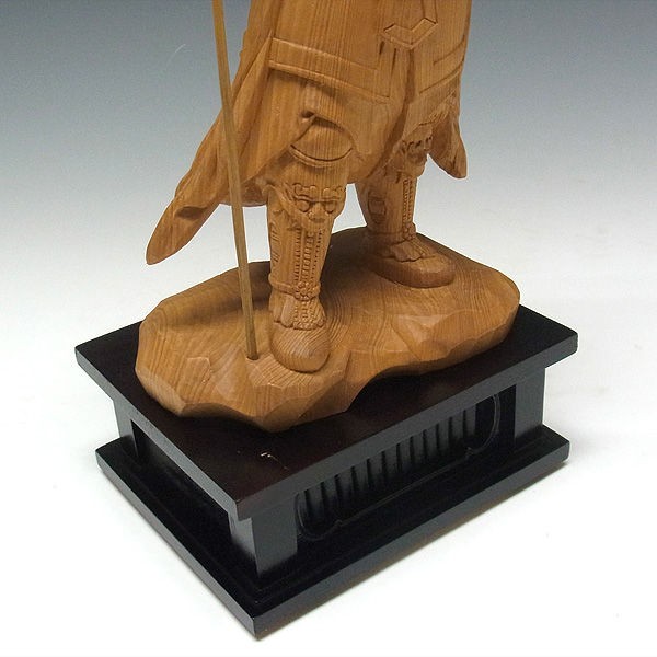 木曽桧/檜(きそひのき) 十二神将 未神 安に羅大将 あにら 37（持物含む