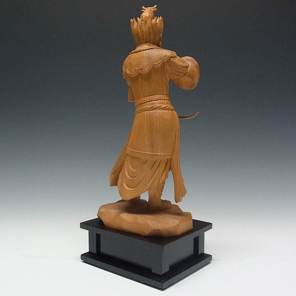 木曽桧/檜(きそひのき) 十二神将 丑神 招杜羅大将 しょうとら