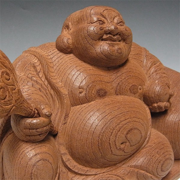 仏教工芸品 総ケヤキ材 木彫仏像 最高級品 一刀彫 仏師手仕上げ品 極上